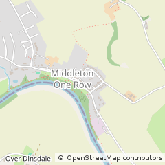 Map of Darlington