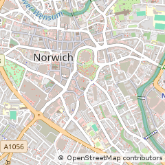 Map of Norwich, Norfolk