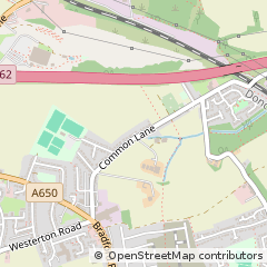 Map of Wakefield, West Yorkshire