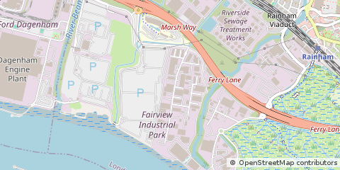 Map of Rainham