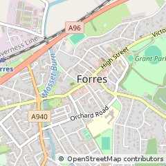 Map of Moray