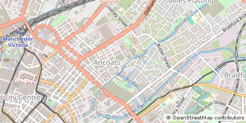 Map of Manchester