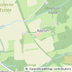 Map of Ringwood, Hampshire