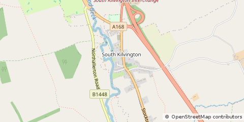 Map of Thirsk, North Yorkshire
