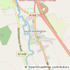 Map of Thirsk, North Yorkshire