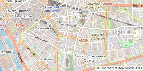 Map of Liverpool