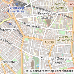 Map of Liverpool
