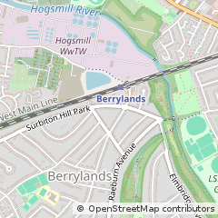 Map of Surbiton