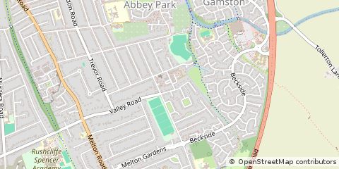 Map of Nottingham