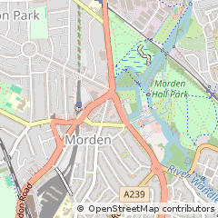 Map of Morden