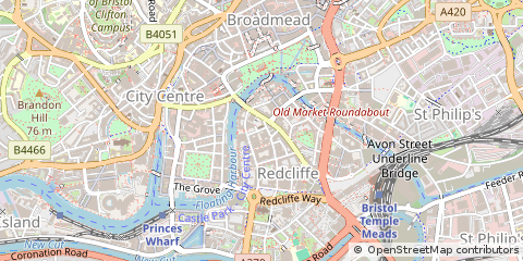 Map of Bristol