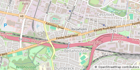 Map of Glasgow