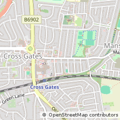 Map of Leeds