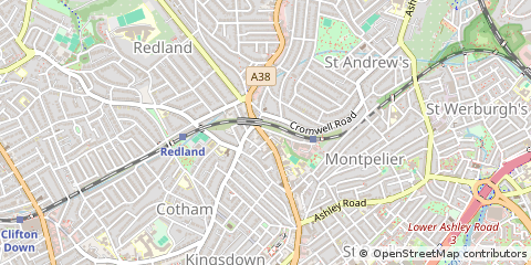 Map of Bristol