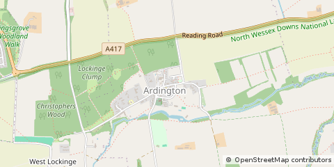 Map of Wantage