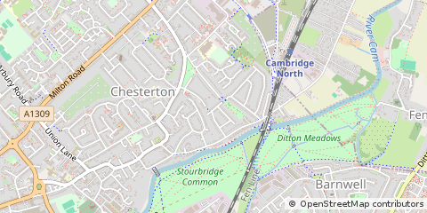 Map of Cambridge