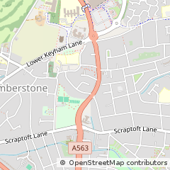 Map of Leicester