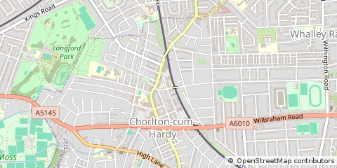 Map of Manchester