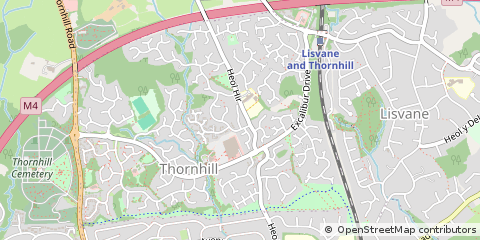 Map of Cardiff