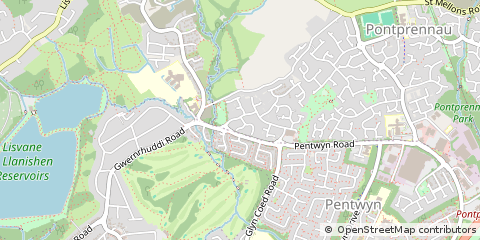 Map of Cardiff