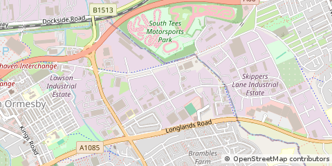 Map of Middlesbrough