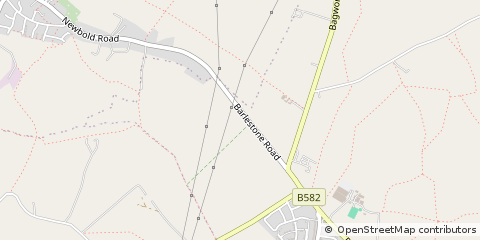 Map of Leicester, Leicestershire