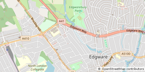 Map of Edgware