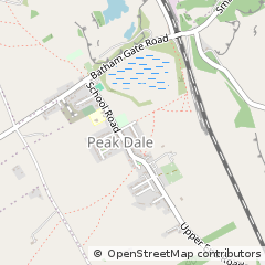 Map of Buxton, Derbyshire