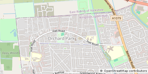 Map of Hull