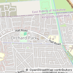 Map of Hull