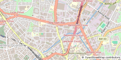 Map of Birmingham