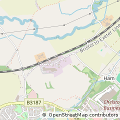 Map of Wellington, Somerset