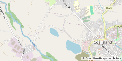 Map of Dungannon, Tyrone