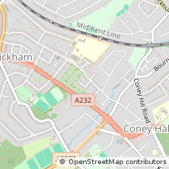 Map of West Wickham