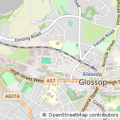 Map of Glossop
