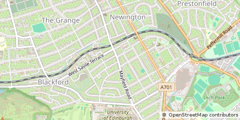 Map of Edinburgh