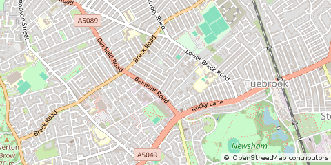 Map of Liverpool