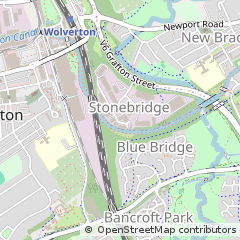 Map of Milton Keynes, Buckinghamshire