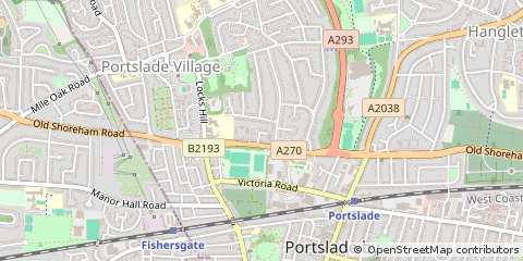 Map of Brighton
