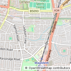 Map of Manchester