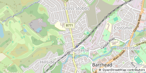 Map of Glasgow