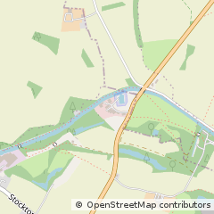Map of Southam, Warwickshire