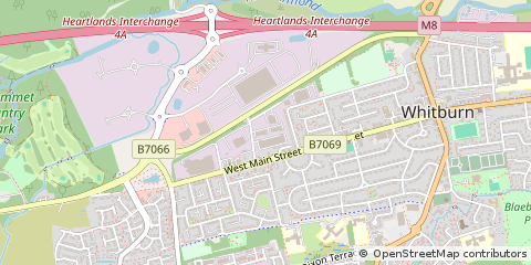Map of West Lothian