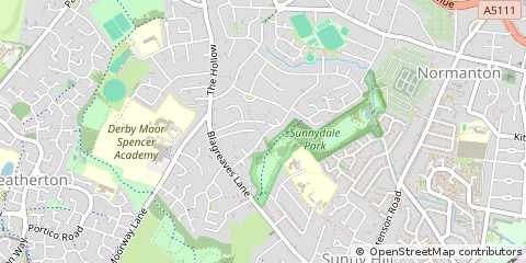 Map of Derby