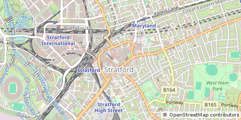Map of Stratford