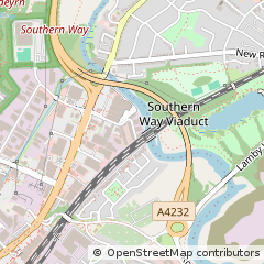 Map of Cardiff