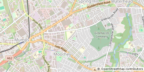 Map of Oldham