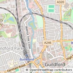 Map of Guildford