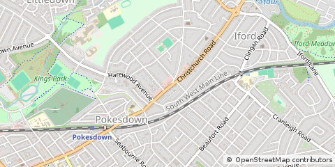 Map of Bournemouth