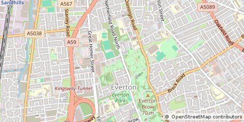 Map of Liverpool
